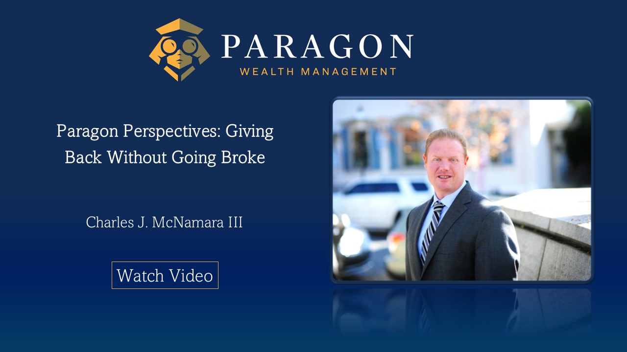 Featured image for “Paragon Perspectives: Charitable Giving Strategies”